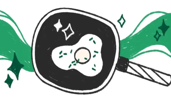 46 відмити керамічну сковорідку